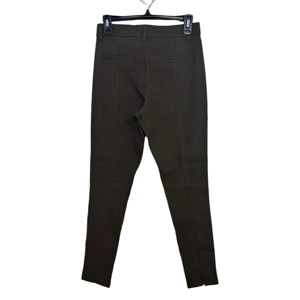 Mario Serrani Olive Textured Skinny Pants Size Small - Image 2