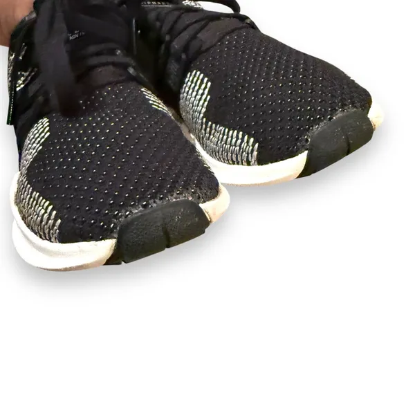 Adidas x Equipment EQT ADV 91-16 White & Black Knit Mesh Activewear‎ Shoes - Image 5