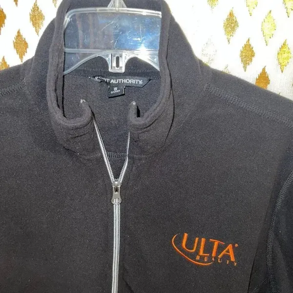 Ulta quarter zip sweater fleece black size S - Image 2