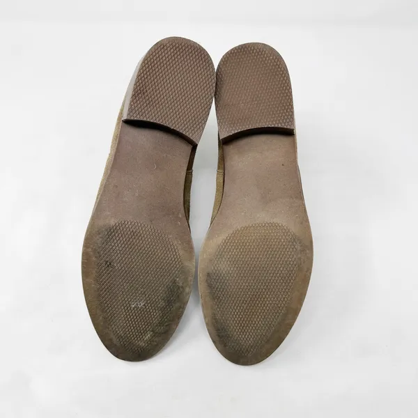 [Steve Madden] Dover Brown Suede Leather Block Heel Chelsea Ankle Boots Size 8.5 - Image 12