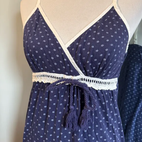 Tommy Hilfiger Small Navy Blue Nightgown - Image 2