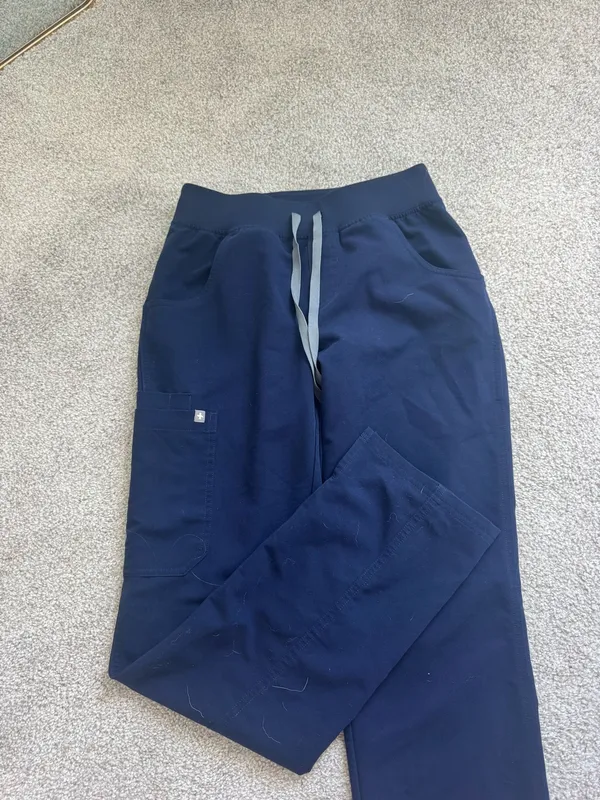 Navy Kade FIGS Cargo Pants - Image 2