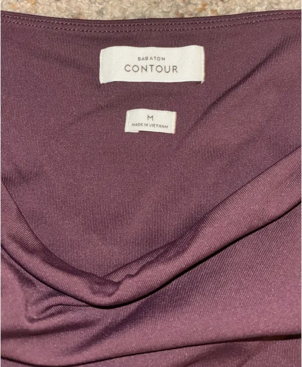 Aritzia Long Sleeve Bodysuit Babaton Contour Square Neck - Image 4