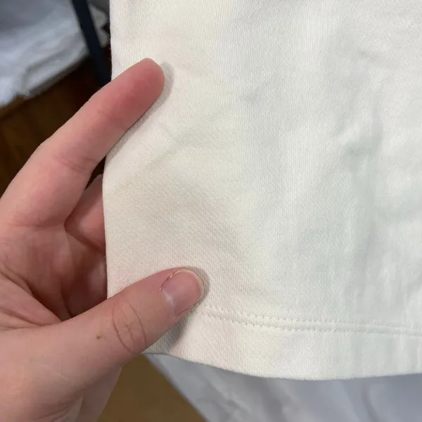 A New Day‎ adult cream pull on pocket straight relaxed casual pants cotton large - Image 4