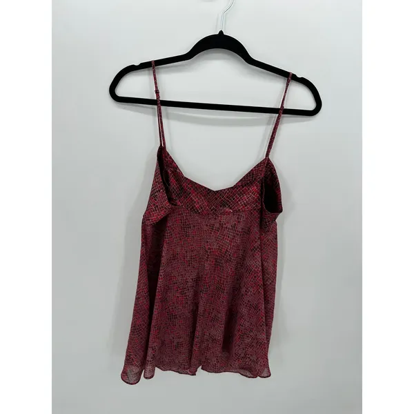 Victoria's Secret‎ Womens Red Satin Nightgown Sz L Red Sexy Lingerie Tie Open - Image 2