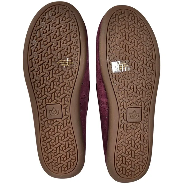 Spenco Women Suede Perforated Ballet Flats Slip On Shoes Mahogany Size 9‎ - Image 7