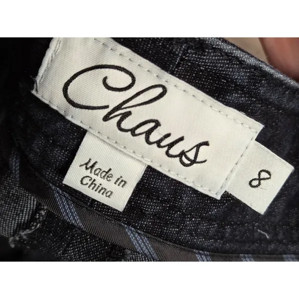 Chaus Dark Wash Trouser Jeans Pants Women's Size 8 - Image 4