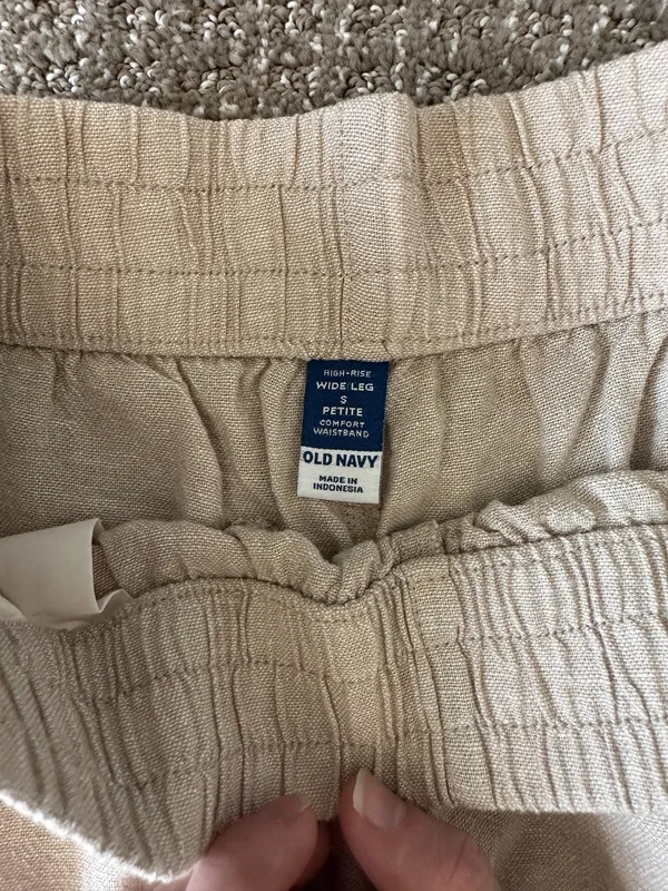Old Navy Linen Wide-Leg Pants - Image 3
