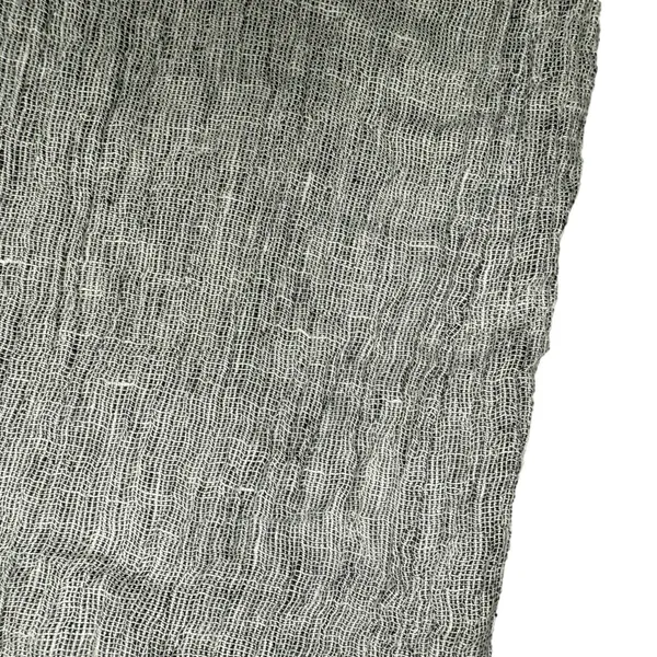 Tahari 100% Linen Wide Leg Crop Pants Small Gauzy Textured Pull On Pockets‎ Gray - Image 4