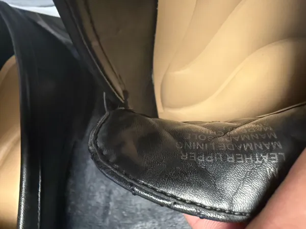 Gianni bini Black quilted leather loafers with bee detail #loafers #luxury - Image 6