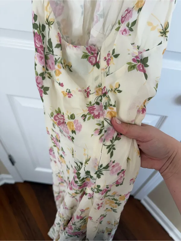 Reformation Briony Dress in Floral 12 - Image 7