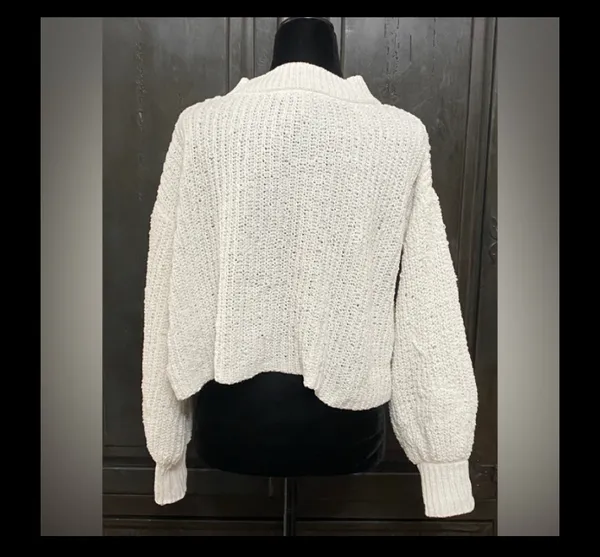 Generation K longsleeves cropped Oversized Sweater - Size Medium - Image 3