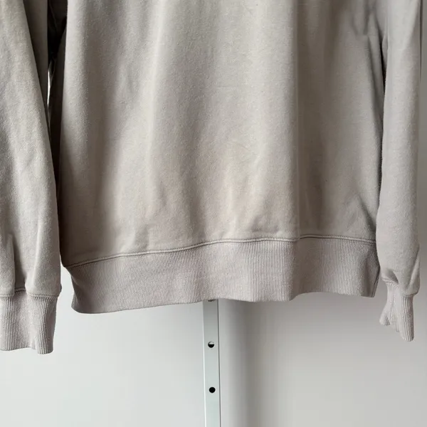 Rozalia x Atoir XS Taupe‎ Quarter Zip Sweatshirt Pullover Mock Neck Athleisure - Image 3