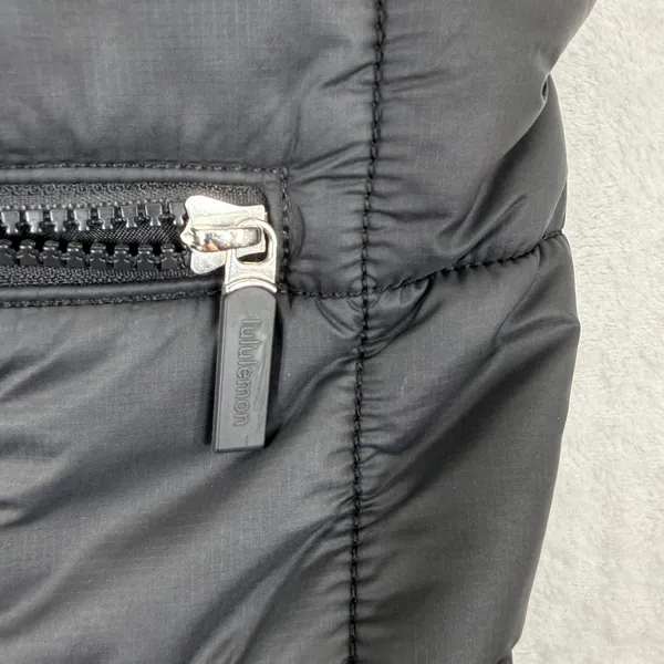 Lululemon Quilted Grid‎ Tote Bag Mini Black Puffer Crossbody Handbag LU9BETS - Image 9