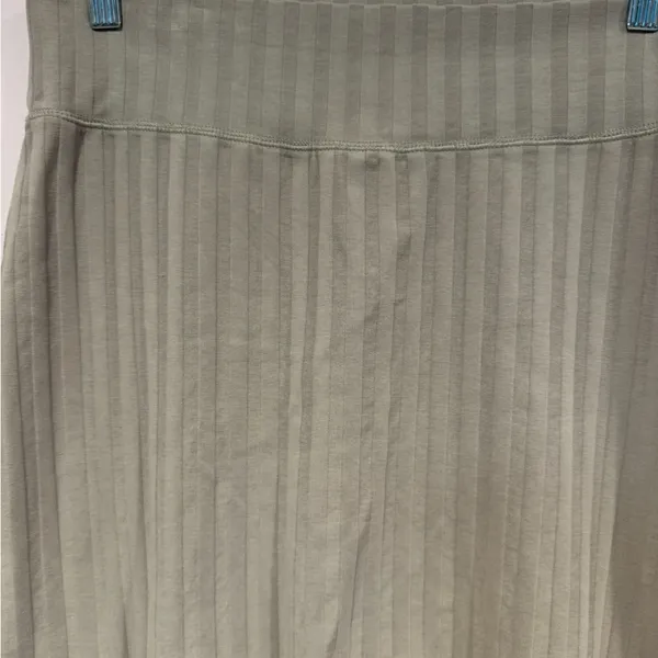 Grey ribbed‎ aerie offline scallop hem skirt - Image 2