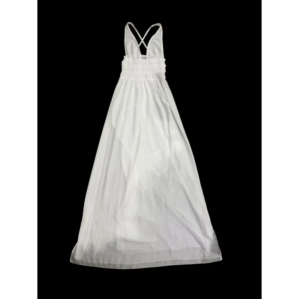 Oh Polly Pryana White Plunge‎ Cross Back Maxi Dress NWT Size US 2 - Image 10