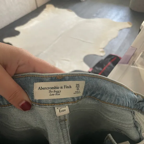 Abercrombie and fitch the baggy low rise curve love jeans - Image 4