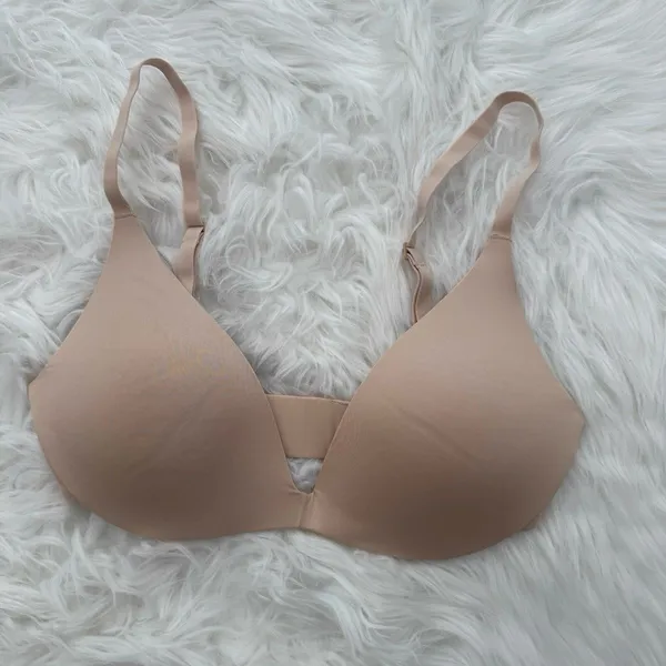 Skims Wireless Super Pushup Bra Sand Size 30C - Image 3