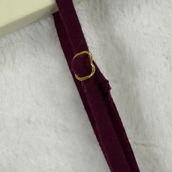 Victoria's Secret Burgundy Lace Trim Cami Top XL‎ Modal Spandex - Image 8