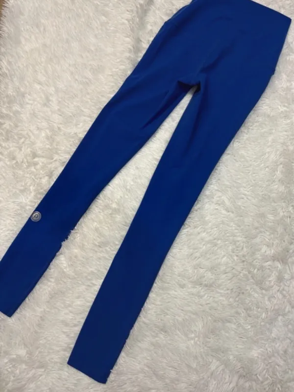 Splits 59 pure barre High-Waisted Royal Blue Leggings - Image 3