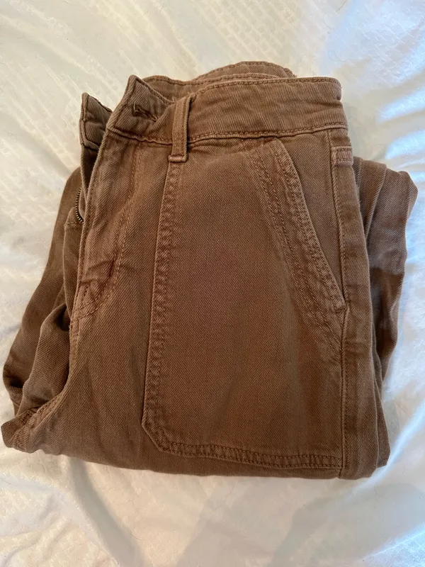 American Eagle Dreamy Drape Baggy Wide-Leg - Image 2
