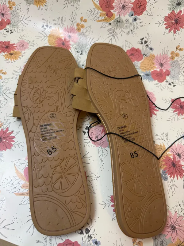 a.n.a Braided Tan Sandals - Image 4