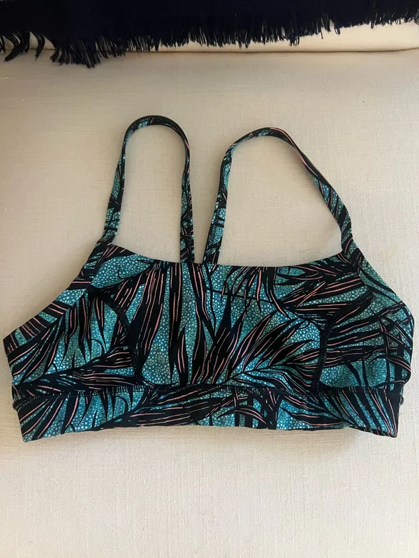 Lululemon Multicolor Teal/Pink Sports Bra - Image 5