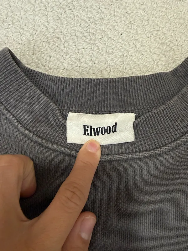 Elwood core sweatshirt vintage gray - Image 6