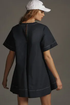 Maeve Emmy Short-Sleeve Swing Mini Dress - Image 5