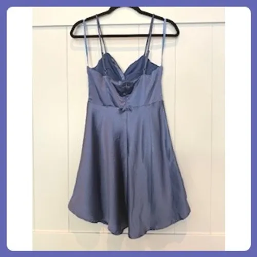 Selfie Leslie Mini Dress‎ Midnight Blue Sleeveless Party Cocktail Womens - Image 2