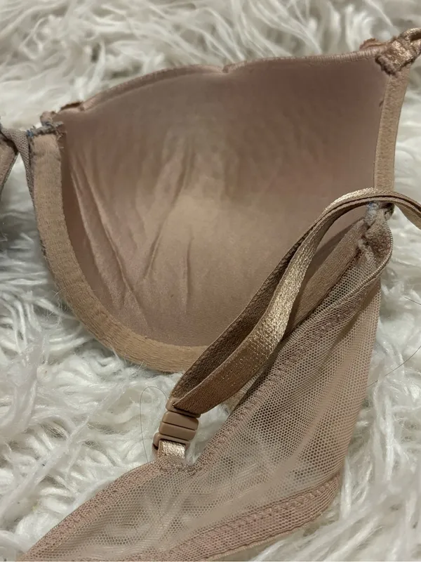 Victoria’s Secret 34C Nude Floral Lace Push Up Bra - Image 5