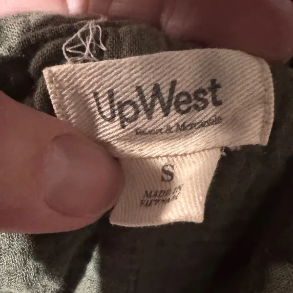 UPWEST Linen Jumpsuit‎ Green - Image 7