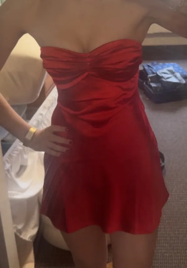 Revolve Red Dress Mini - Image 6