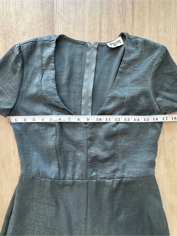 Show Me Your Mumu Slate Sage Sheen Brianna Jumpsuit Size M - Image 7
