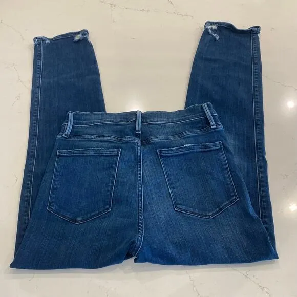 FRAME Le Sylvie Crop Jeans in‎ Edgewater Chew Size 29 - Image 4
