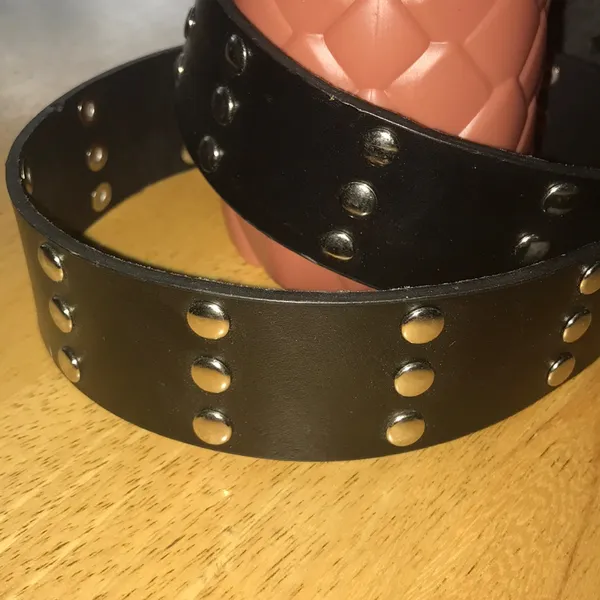 New No boundaries black studded belt S/M - Image 2