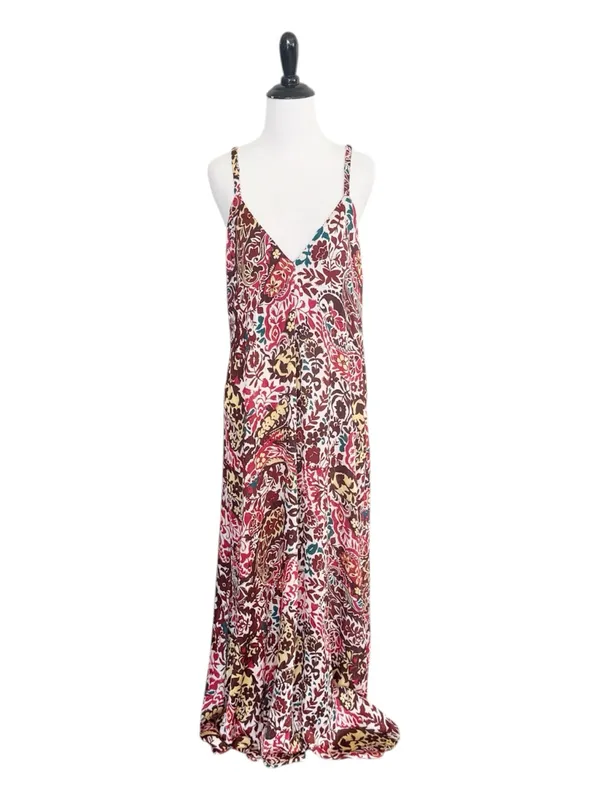 Zara Floral Paisley Maxi Dress Size Medium - Image 2