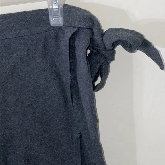 5/$30 🎈 Roxy see you goodbye women’s small‎ charcoal midi wrap skirt - Image 3