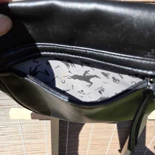 LONGCHAMP Cavalcade Black Leather Crosdbody Bag Small - Image 6