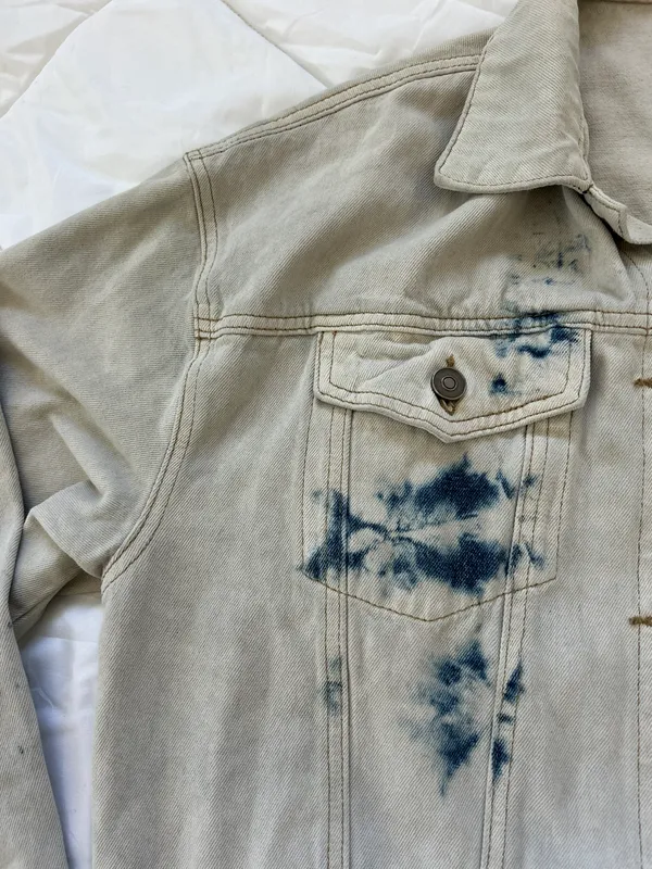 Cowboy Stars Denim Jean Jacket - Image 6