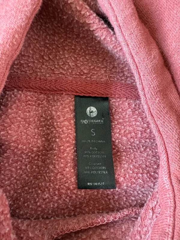 Dark Pink Hoodie Sweatshirt - Image 4