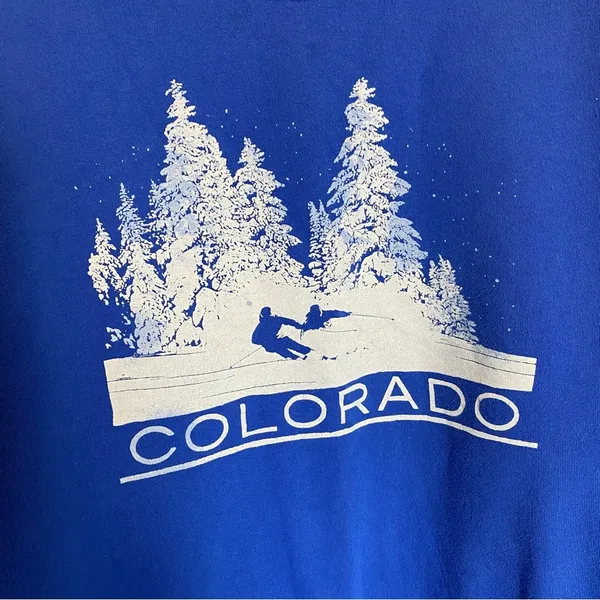 American Eagle Colorado Ski Classic Crewneck Sweatshirt - Image 5