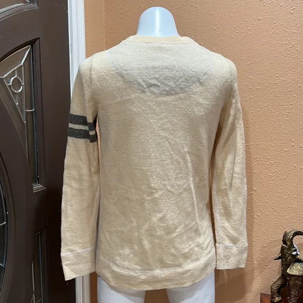 Free people cream button cardigan - Image 5
