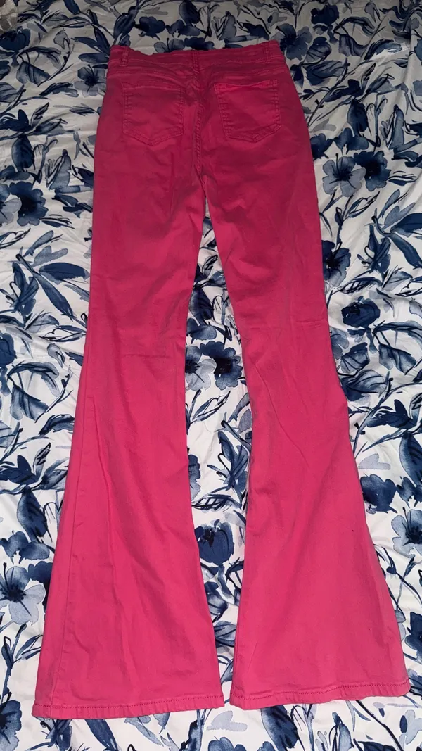 Amazon Pink Flare Jeans - Image 2
