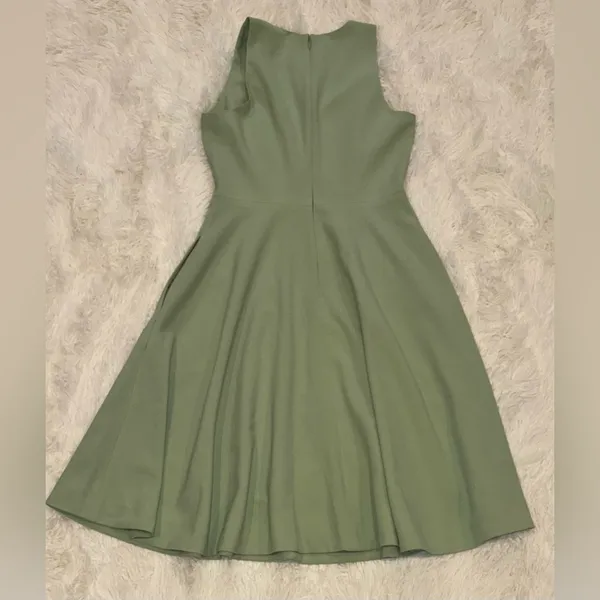 NEW Dress the Population Catalina Fit & Flare Cocktail Dress green Sage size XS - Image 5