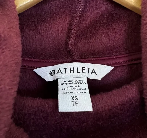 Athleta Kozy Karma Funnel Neck in Purple Grape - Image 6
