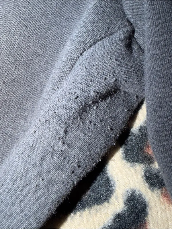 2000s vintage style 2013 Aeropostale bedazzled grey low rise flare sweatpants - Image 9