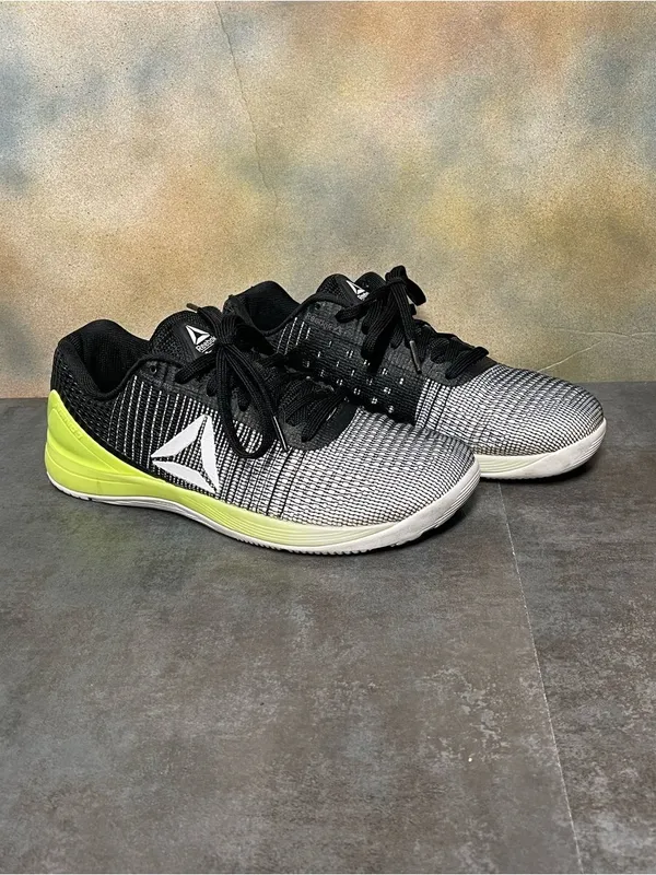 Reebok Crossfit Nano 7.0 Women's White/Black/Volt Cross-Training Shoes Sz 9.5 - Image 7