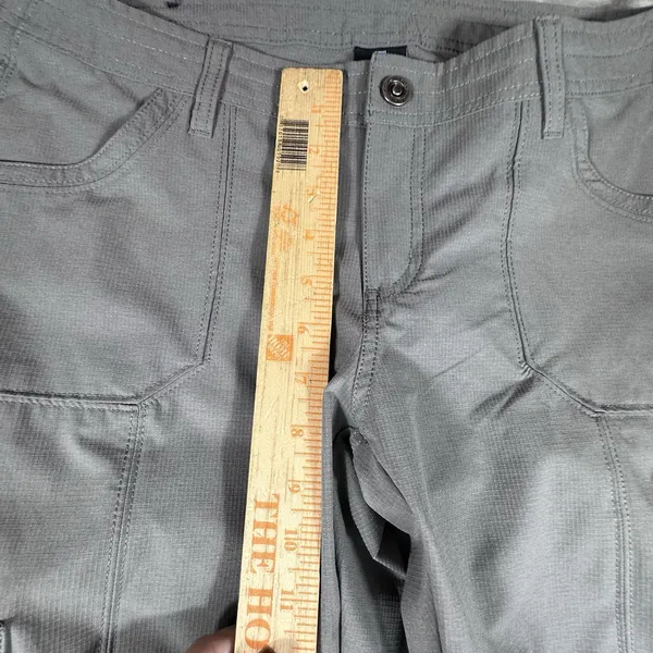 Kuhl Womens Cargo Pants Size 10 Grey Hiking Outdoor Utility USA Camping 32 X 30 - Image 8