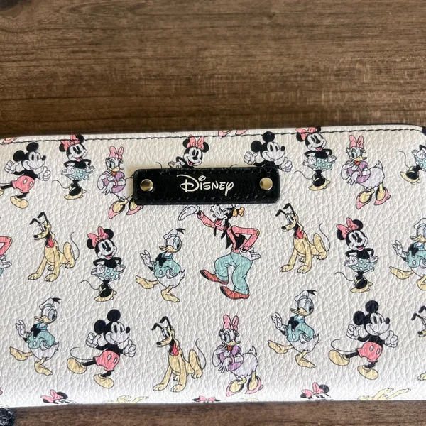 Disney Mickey and Friends Wallet Wristlet NEW - Image 2